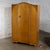 Large Early to Mid-20th Century Vintage English Art Deco Style Wardrobe Burled Maple & Walnut Frame For Sale - Image 18 of 18