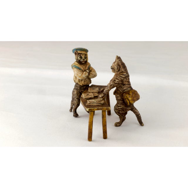 Bergman Foundry, Figure, 19th-Century, Bronze For Sale - Image 5 of 11