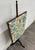 This is a beautiful vintage Queen Anne style adjustable needlepoint embroidered fire screen in solid mahogany. Features a...