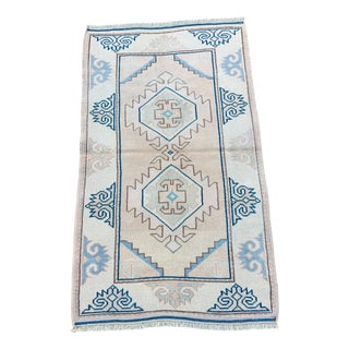 Turkish Handknotted Wool Rug For Sale