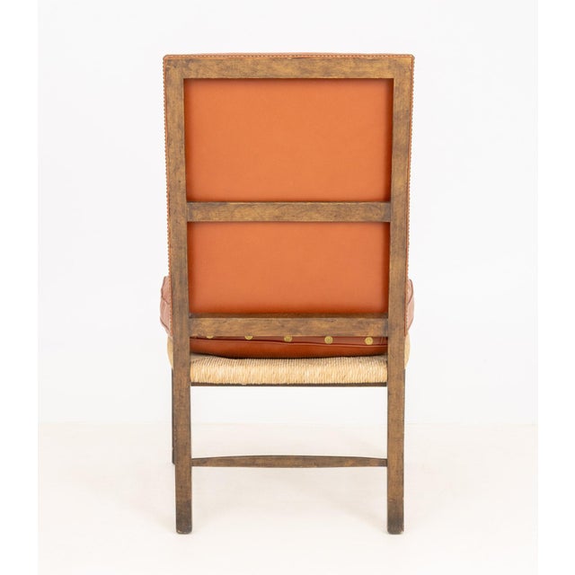 Wood Fritz Hansen Style Walnut Armchair For Sale - Image 7 of 10