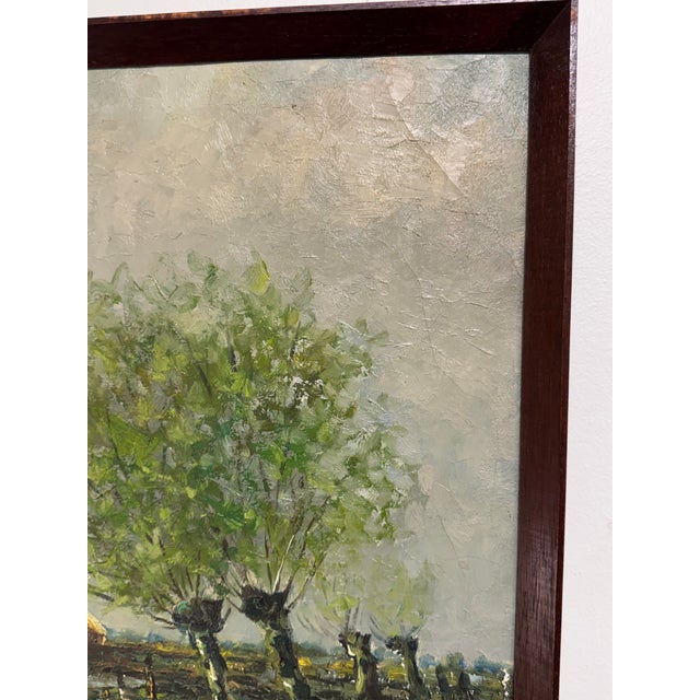 Traditional 19th Century Flemish Oil on Canvas For Sale - Image 3 of 9