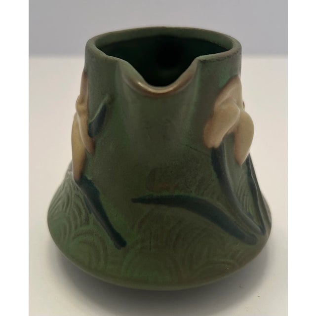 Vintage Roseville Pottery Creamer For Sale - Image 4 of 7