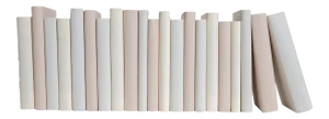 Decorative Books - Beach Paper Wrapped Books - Beige Books By The Foot