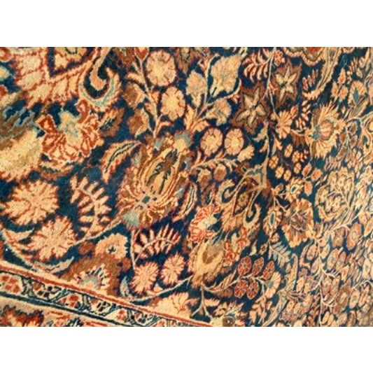 Persian Pasargad NY Antique Persian Qazvin Wool Rug - 10′1″ × 21′6" For Sale - Image 3 of 10