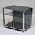 Willy Rizzo Italian Smoked Glass and Chrome Rolling Bar Trolley, Circa 1970s For Sale - Image 11 of 12