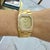 Vintage Ladies Rolex Cellini 27mm X 36mm 4651 Pave Diamond Bezel 18k Gold Watch For Sale - Image 11 of 11