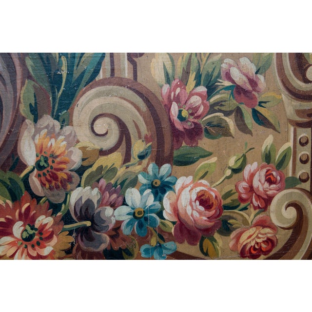 Mid 19th Century French Cartoon Victorian Style Painting For Sale - Image 4 of 8