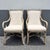 Coastal Vintage Coastal Cream and Tan Rattan Dining Arm Chairs by Whitcraft - Set of 6 For Sale - Image 3 of 10