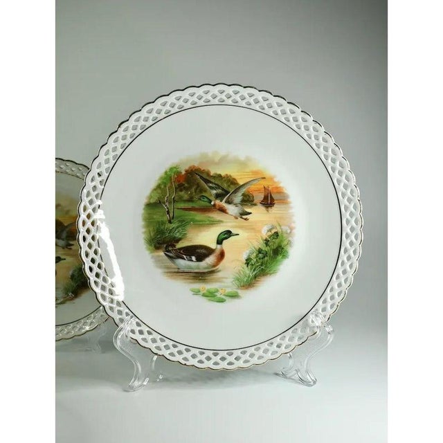 Porcelain Service with Gilt Rims from Schumann Bavaria, 1930s, Set of x For Sale - Image 4 of 6