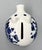 AK Dutch Delftware Vintage Blue and White Delft Style Floral Ceramic Piggy Bank – Dutch Colonial, Folk Art For Sale - Image 4 of 9