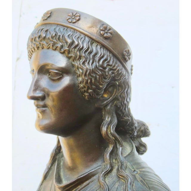 Grand Tour Diana Arcaizante Grand Tour Bronze Odyssey Diana From Pompeii For Sale - Image 3 of 14