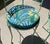 petite set , original paint and some chipping, demilune back rests, work with or without cushions, no maker's mark...