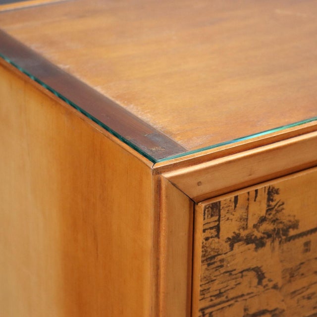 Vintage Sideboard in Maple Veneer, 1950s For Sale - Image 4 of 15