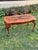 Antique Chippendale Style Coffee Table W/ Carved Legs, Ball & Claw Feet, Book-Matched Burl Wood Top For Sale - Image 4 of 7