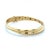 Late 20th Century Tiffany & Co. Etoile Yellow Gold, Platinum and Diamond Bangle Bracelet For Sale In Chicago - Image 6 of 7