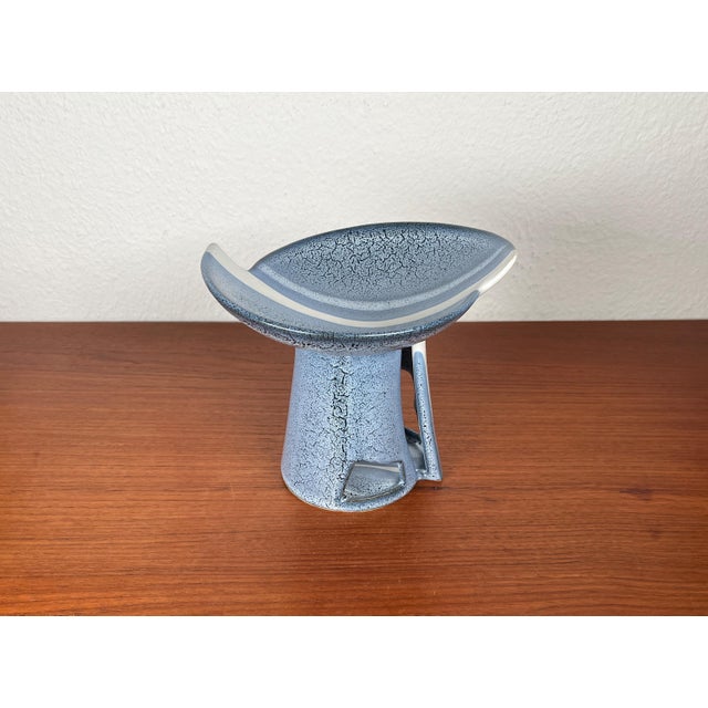 Postmodern German Studio Pottery Abstract Candleholder and Aroma Lamp, 1980s For Sale - Image 12 of 18