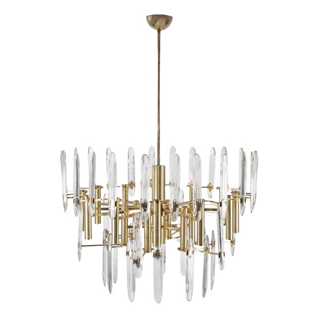 Vintage Chandelier, Italy, 1970s For Sale