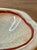 Vintage Murano Art Glass Bowl, Gold Flake White Cased Italian Centerpiece For Sale In Miami - Image 6 of 8