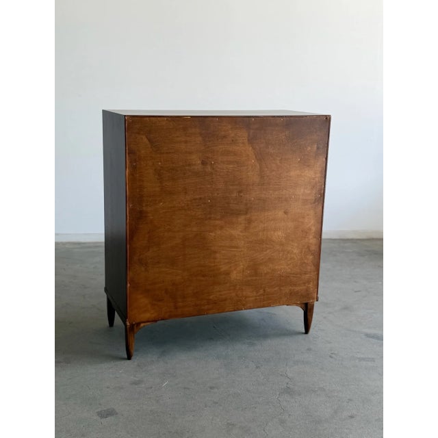 Vintage Walnut Highboy Dresser For Sale - Image 4 of 15