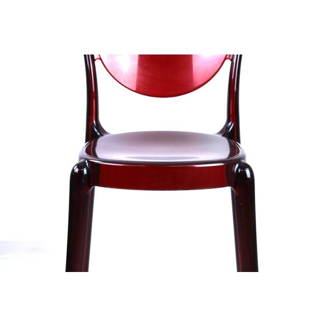 Red Stackable Parisienne Chair from Calligaris, 2000s For Sale - Image 8 of 10