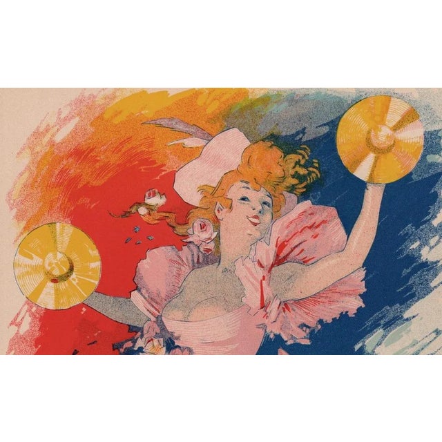 J. Chéret, Olympia from Les Maîtres de L'Affiche, 1898, Original Lithograph For Sale - Image 3 of 13