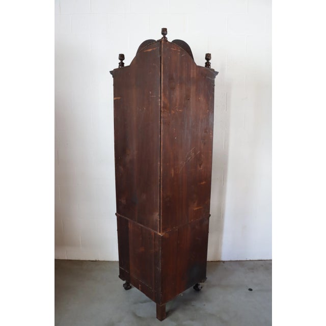 Brown Feldenkrais Continental Corner Cabinet For Sale - Image 8 of 13