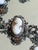 Vintage Mid-Century Cameo Filigree Link Bracelet, Circa 1940s For Sale - Image 4 of 10