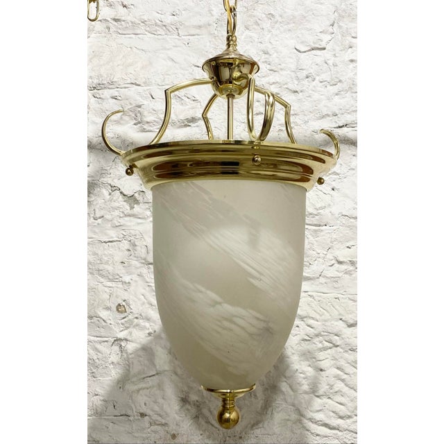 Early 21st Century Vintage Thomas Lighting Hallway Hanging Pendant Light Fixture For Sale - Image 5 of 9