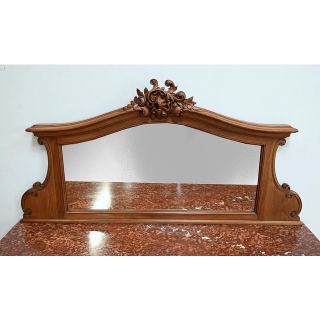 Louis XV Style Buffet in Walnut, Early 20th Century For Sale - Image 5 of 18