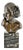 Maxime Real Del Sarte, Art Deco The Fauness Bust, 1921, Bronze on Marble Base For Sale