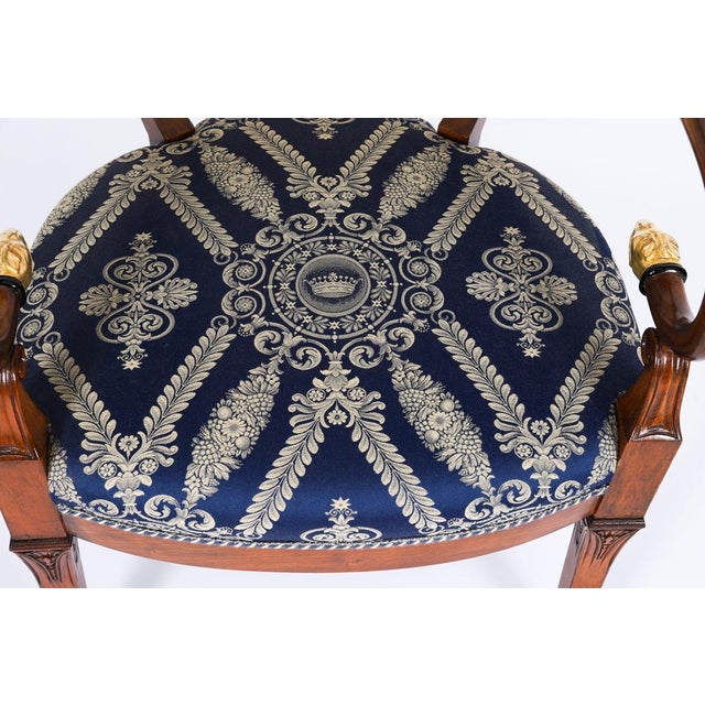 Antique Italian Neoclassical Giltwood Armchairs, 1890s, Set of 2 For Sale - Image 11 of 18