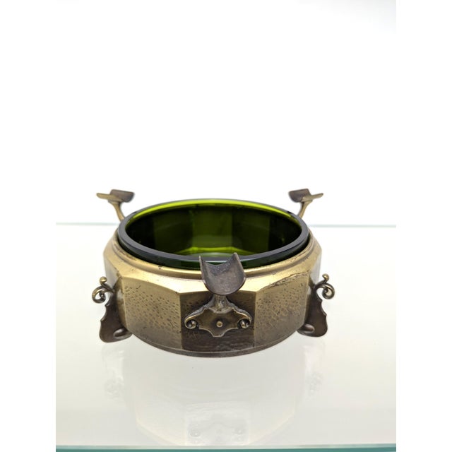 Vintage German Art Deco Smoking Set from WMF, 1920s, Set of 3 For Sale - Image 11 of 18