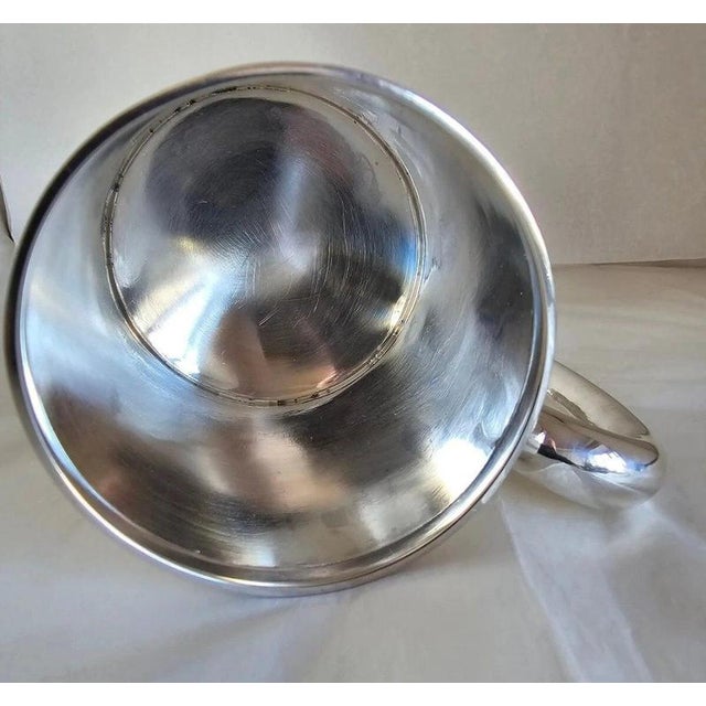 George V Sterling Silver Pint Tankard from Harrison Fisher & Co., Sheffield, 1944 For Sale - Image 12 of 17