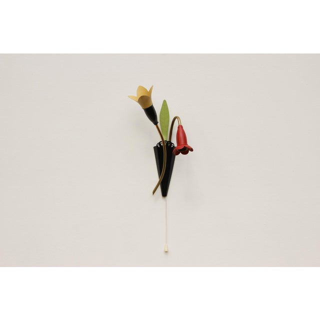 Mid-Century Modernist Wall Lamp, Germany, 1950s For Sale - Image 9 of 15