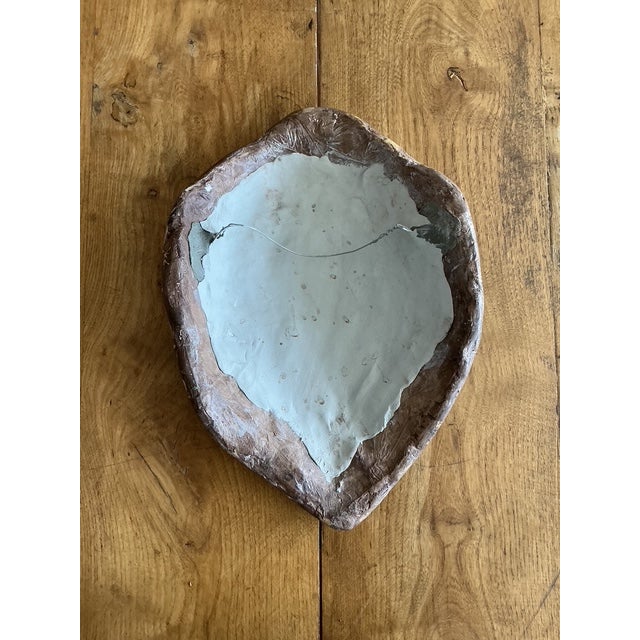 Sculpture Materials Vintage Italian Scagliola Artisan Made Pigmented Plaster Turtle Shell For Sale - Image 7 of 10