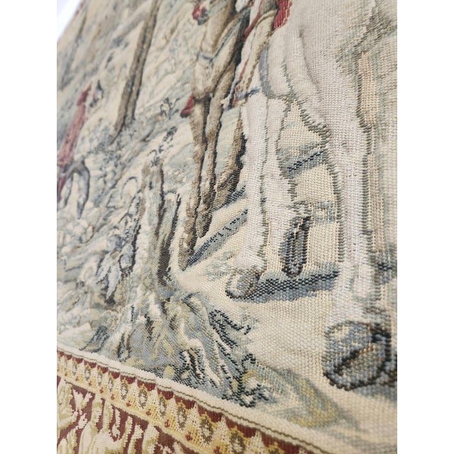 Medieval Hunts of Maximilian Wool Tapestry, Brussels, 1960s For Sale - Image 13 of 18