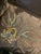 Sethi & Sethi Asian Lotus Flora Embroidered Decorative Silk Throw/ Tabletopper For Sale - Image 9 of 11