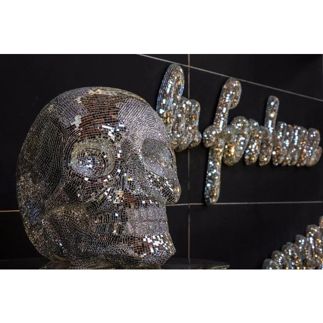 Death Re-Loaded Decorative Object by Davide Medri Dimensions: D 120 x W 75 x H 87 cm. Materials: Mirror. Davide Medri was...