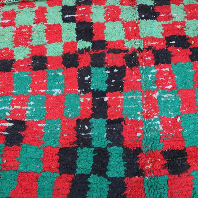 Moroccan Handwoven Rug - 5'0" X 9'5" Ft For Sale In Cleveland - Image 6 of 9