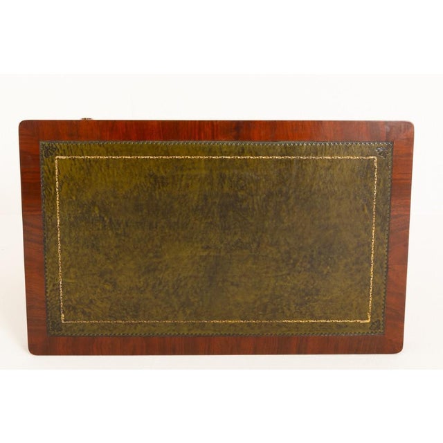 Victorian Desk with Lyre Legs, 1860s For Sale - Image 10 of 13