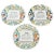 Vintage Piero Fornasetti "Recipe" Porcelain Plates Set of 3, 1950's For Sale - Image 10 of 10