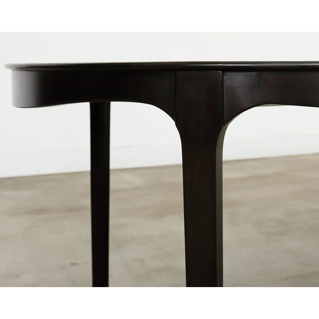 Barbara Barry for McGuire Oval Extension Dining Table 9.5 Ft For Sale - Image 13 of 18