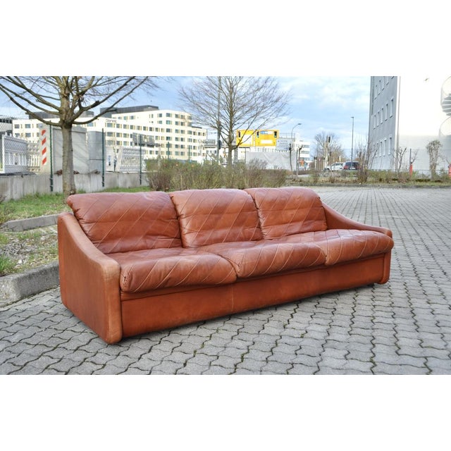 Modern Leather 3-Seater Sofa from Rolf Benz, 1970s For Sale - Image 3 of 18