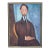 1970s Student Study of Modigliani's “Portrait of Leopold Zborowski” For Sale