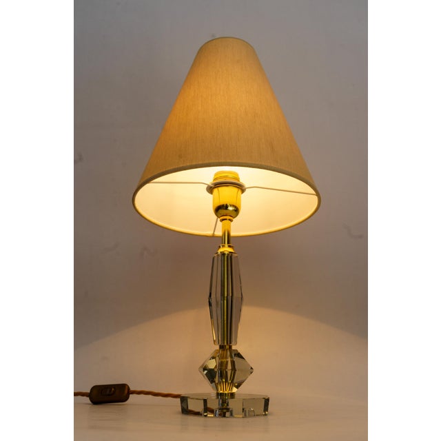 Big Art Deco Table Lamp by Bakalowits for Bakalowits & Söhne, Vienna, 1920s For Sale - Image 4 of 18