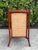 Late 20th Century Vintage Palecek Hand-Painted Bamboo Accent Cabinet With Grasscloth Panels For Sale - Image 5 of 13