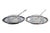 Silver Butter Dishes with Glass Cores and Knives with Twisted Handles, Set of 6 For Sale - Image 10 of 10