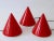 Acrylic Table Lamps or Cone Sconces by Verner Panton for Poly Thema, Set of 3 For Sale - Image 11 of 18