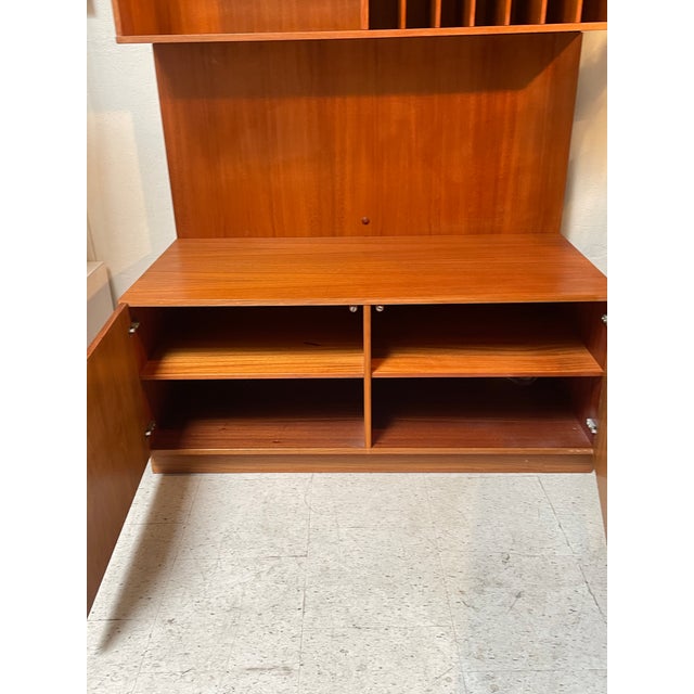 1960s Teak Entertainment Media Center by Hammel Mobelfabrik For Sale - Image 4 of 7